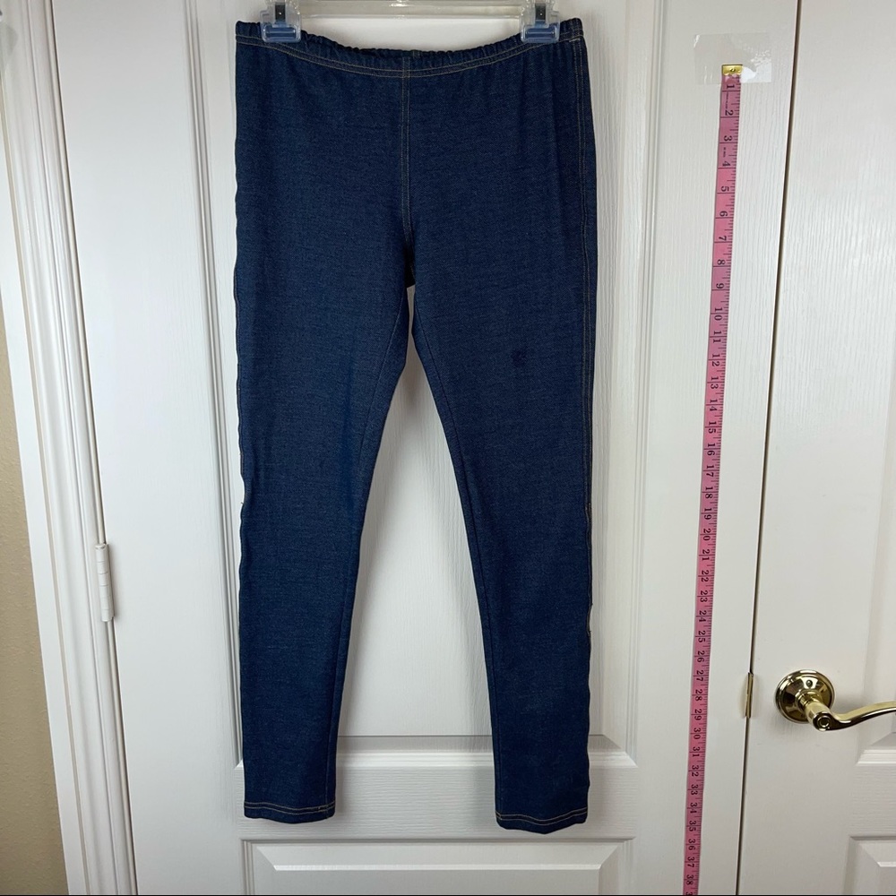 Active Basic Medium Size Jean Jeggings Never Worn… - image 2